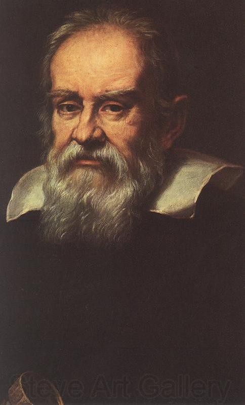 Justus Suttermans Portrait of Galileo Galilei Norge oil painting art